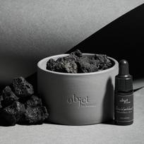 „Objet by Kundal Perfume Volcanique Stone Diffuser Oriental Patchouli“, korėjietiška gero kvapo kosmetika gray
