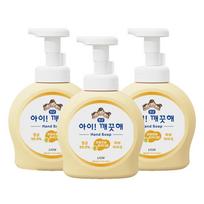 Vaikams Skystas Antibakterinis Putojantis Rankų Muilas Purely Soft Pudros Kvapo, 490ml, 3 Vnt. white