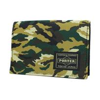 PORTER GHILLIE Card Case Woodland [Porter] 886-16147 Camo/33 beige