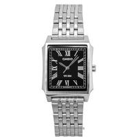 Casio Standard Analoginis Nerūdijančio Plieno Juodas Ciferblatas Kvarcinis MTP-B190D-1BV Vyriškas Laikrodis juoda