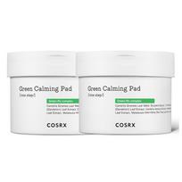 COSRX One Step Renewal Green Pad 70p, 70 sheets, 2 pieces white