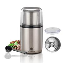 DR MILLS DM-7452 Electric Dry Spice & Coffee Grinder, Grinder & Chopper, Removable Cup, No-Wash, Blade and Cup Made of SUS304 Stainless Steel white