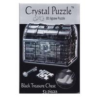 Treasure Chest 3D Crystal Jigsaw Puzzle (Black)