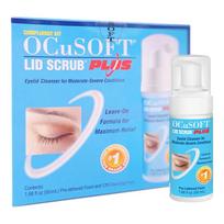 OQSoft Lid Scrub Plus Vokų valiklis, 50ml, 1 rinkinys white