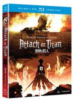 Ataka prieš Titanus 1 dalis Standartinis leidimas Šiaurės Amerikos versija Ataka prieš Titanus Titanas / 1 dalis [Blu-ray+DVD][Importas]