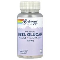 Solaray, beta-glucan, high potency, 200 mg, 30 veggie capsules