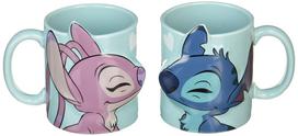 Sun Art Disney Stitch 300 ml puodeliai, pora, (SAN3390) white