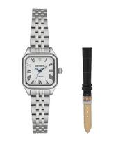 [GEIGER] GEIGER Women's Octagon Diamond Metal Watch GE1260WS GE1260WS white