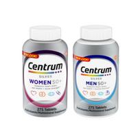 Centrum Silver Multivitamin for Women + Men 50+, 550 Tablets (275 Tablets + 275 Tablets)
