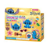 Aquabeads Character Bead Set [Stitch Aloha Set] AQ-371 ST Mark, Ages 6 and Up, Water-Based, Crafting Toy, Aquabeads by EPOCH blue