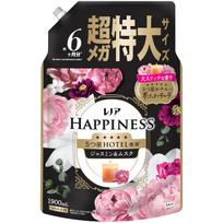 Lenor HappinessLarge Capacity5-Star Hotel Dream Soft Touch Fabric Softener Jasmine Musk Scent Refill 1900mL beige
