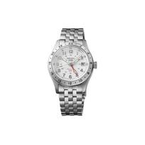 SEIKO 100m atsparus vandeniui automatinis mechaninis laikrodis vyriški laikrodžiai baltas ciferblatas SBSC009 White Dial white