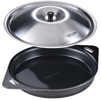 Uniflame Apvali Geležinė Plokštė & Dangtis 683286 gray