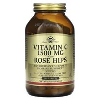 Solgar, Vitamin C with Rosehip, 180 Tablets