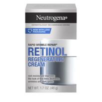 Neutrogena Moisturizing Rapid Wrinkle Repair Retinolis Atkuriamasis veido dieninis ir naktinis kremas nuo raukšlių, Naudojimas, 1,7 black