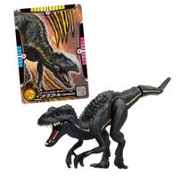 Takara Tomy Ania Jurassic World Indoraptor Ania Kovinis Gyvūnas Dinzauras Žaislas nuo 3 metų (su kortele) black
