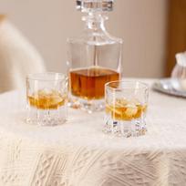ZISIZ Whiskey Glass Spirit Decanter gray