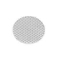 Nerūdijančio plieno kepsninės grotelės Maistinės kepsninės anglies maisto laikiklis Metalinės kepimo grotelės Stovyklavimui 26cm white