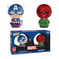 Kapitonas Amerika ir Raudonasis Kaukolė SDCC 2018 JAV Dorbz 2 vnt.