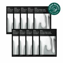 Abib Gummy Sheet Mask Collagen Milk Sticker 10P gray