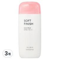Missha All Around Safe Block Soft Finish Sunmilk SPF50+/PA+++, 70ml, 3 units white