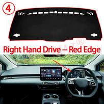 Dashboard Cover Protective Pad for MG MG4 EV Urban 2025 2026 2027 Car Dash Board Sunshade Anti-UV Carpet Accessories Right Hand Red