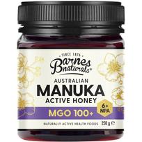 Barnes Naturals Australijos Manuka medus 250g MGO 100+