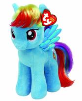 Ty Mano Mažoji Pony Rainbow Dash pliušinis žaislas (M) 41005 red