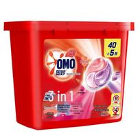 OMO 3-in-1 Laundry Pods, Cherry Blossom Fragrance pink