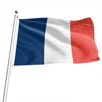 France Flag Measuring 2 by 3 Feet, Or 60 by 90 Cm, Featuring Two Grommets, Ideal for Both Indoor And Outdoor Decoration, Suitable for Gardens, Lawns, 60x90cm blue