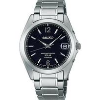 [Seiko Laikrodis] Vyriškas Seiko Selection Titano Saulės Energija Varomas Radijo Bangomis Valdomas Laikrodis SBTM229 Sidabrinis