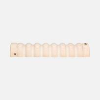 SNPE bangos pagalvė 8 skylutės kaklo stuburo korekcijai Cipreso akupresūros pagalvė Wave Pillow 8-piece white