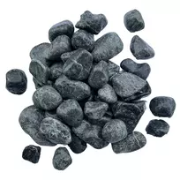 Žali dekoratyviniai gludinti akmenukai 40–60 mm, 1000 kg didmaišyje