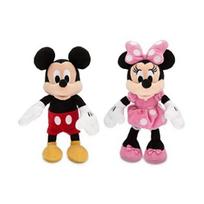 Disney Mikis ir Minė Mini Pliušinių Žaislų Poros Rinkinys, 23,5 cm, Rožinis, 2018 [Naudotas] beige