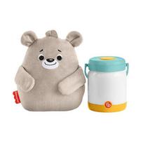 Fisher-Price attachment teddy bear and sounding sleep lantern, mixed colors, Korean baby products white
