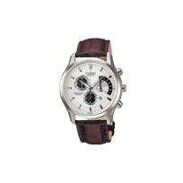 Casio STANDARD serija Madingas Klasikinis Chronometras Dienos rodymas Atsparus vandeniui Kvarcinis mechanizmas Tikros odos dirželis Japonijos ir Korėjos BEM-501L-7AV balta