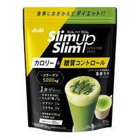 Asahi SlimUp Slim Matcha Latte baltymų detoksikacijos kokteilis Matcha Latte, 315 g black