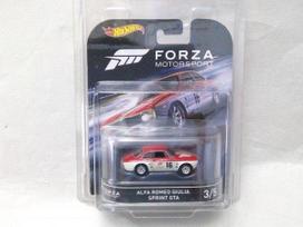 Unopened Hot Wheels ALFA ROMEO GIULIA SPRINT GTA FORZA MOTORSPORT (SQ2657) gray