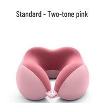 Lishen U-shaped Travel Neck Pillow pink