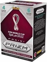 2022 m. „Panini Prizm FIFA World Cup Qatar“ futbolo kortelių dėžutė „Panini Prizm FIFA World Cup Qatar“ futbolo kortelių dėžutė gray