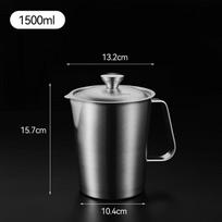 Shangqi 304 Stainless Steel Measuring Pitcher with Scale gray