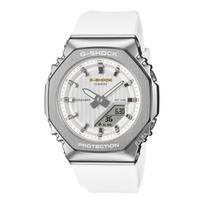 Casio G-SHOCK Men's Stainless Steel 200M Water Resistant Analog Shock Resistant Quartz Watch GM-S2110SH-7A balta