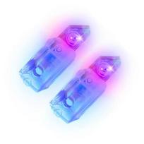 Wurtrend originalus 3D šviečiantis LED morkos fidget žaislas peilis žaislas peilis korėja 3D dėlionė purple