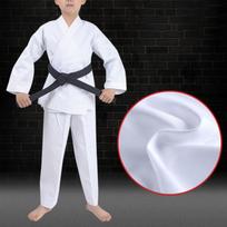 Karate uniformos suaugusiems ir vaikams, treniruočių uniformos, dziudo uniformos, braziliškos džiudžitsu uniformos, tarptautinės karatė uniformos 180 balta