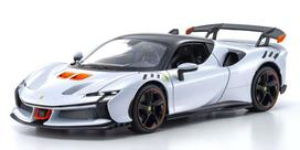 Burago Scale Ferrari SF90 XX Stradale Finished Model 1/18 (White) 18-16020W gray