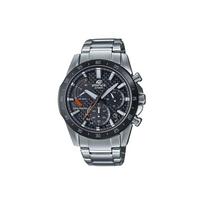 Casio Edifice Waterproof Shockproof Quartz Movement Stainless Steel Watch Men watches Black EQS-930DB-1AV Black black