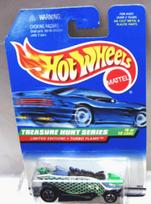 Mattel Hot Wheels Collector 753 Treasure Hunt TURBO FLAME Diecast Car #18819 (TH-3) red