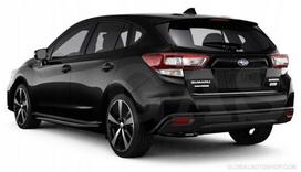 Subaru IMPREZA Hečbekas GT 16+ Chromuota bagažinės apdaila - Galinių durelių akcentas - Premium automobilio galinė detalė - Blizgesio stipriklis