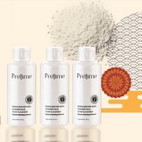 „Free Time Papaya Enzyme“ prausimosi pudra veidui, 3 pakuotės, 90 g beige