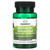 Swanson, Berberine Advanced Enhanced Absorption, 30 Veggie kapsulių